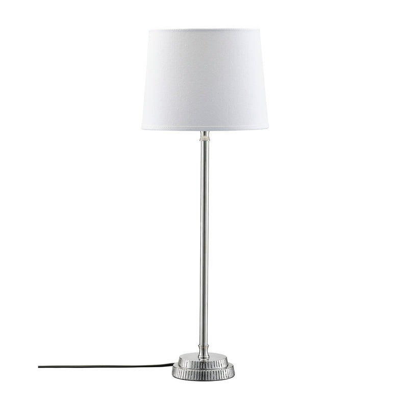 PR Home Kent pöytävalaisin 59cm, kromi/valkoinen