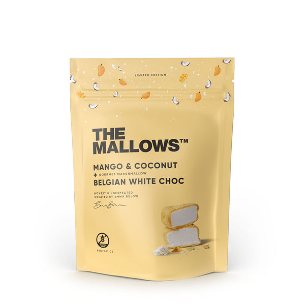The Mallows vaahtokarkit Mango & Kookos 90g