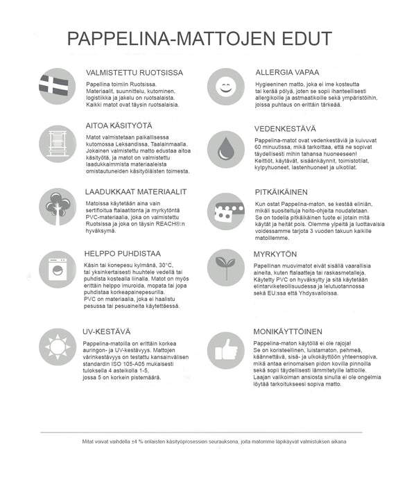 Pappelina Vera 2.0 Bio Edition, metallinhohto pellava
