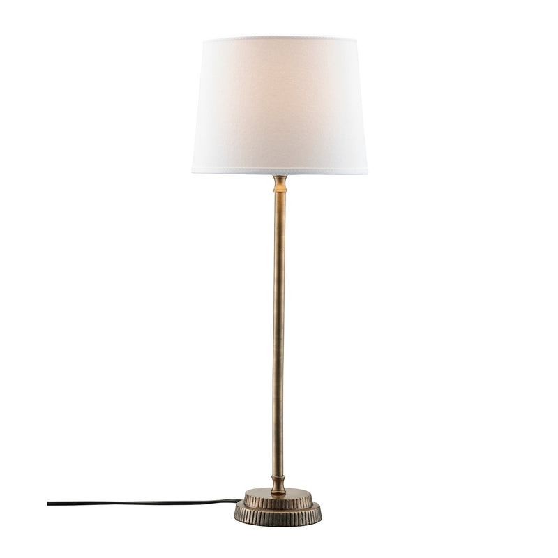 PR Home Kent pöytävalaisin 59cm, messinki/valkoinen