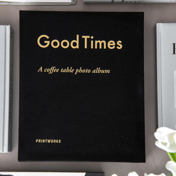 Printworks Good Times valokuva-albumi, musta