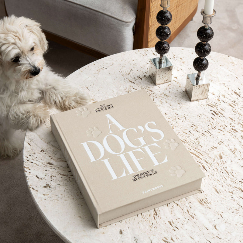 Printworks A Dog's Life valokuva-albumi, beige
