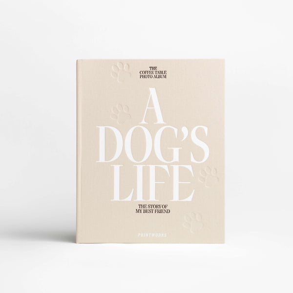 Printworks A Dog's Life valokuva-albumi, beige