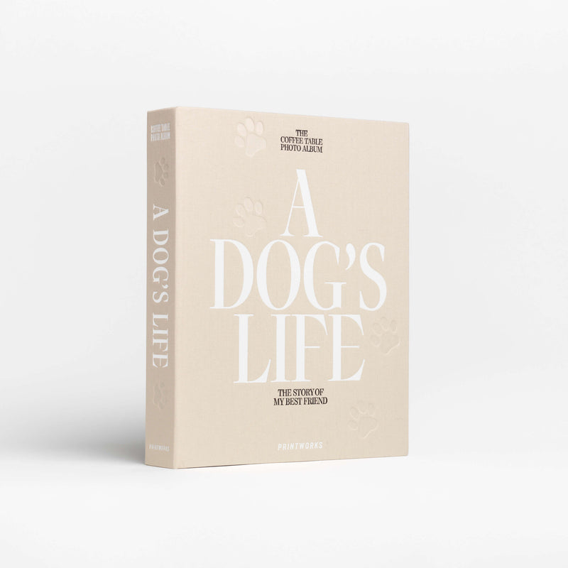 Printworks A Dog's Life valokuva-albumi, beige