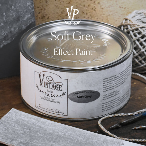 Vintage Paint Effect Paint Soft Grey 1000ml, pehmeä harmaa