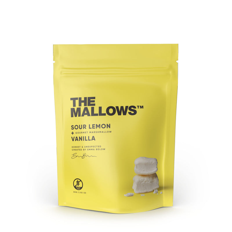 The Mallows vaahtokarkit hapan sitruuna 80g