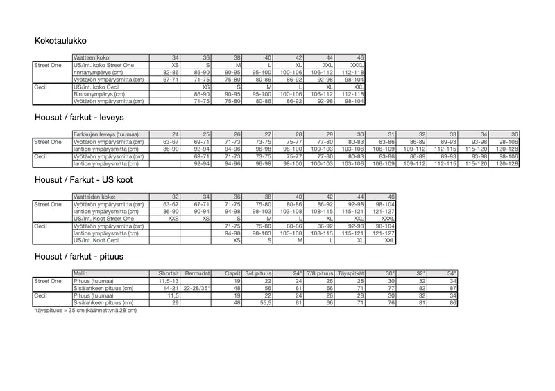 Cecil Neele housut sivuraidoilla, musta