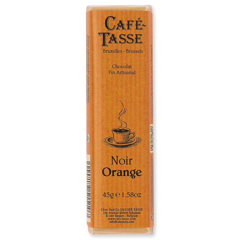 Café-Tasse Noir Orange tummasuklaa 45g
