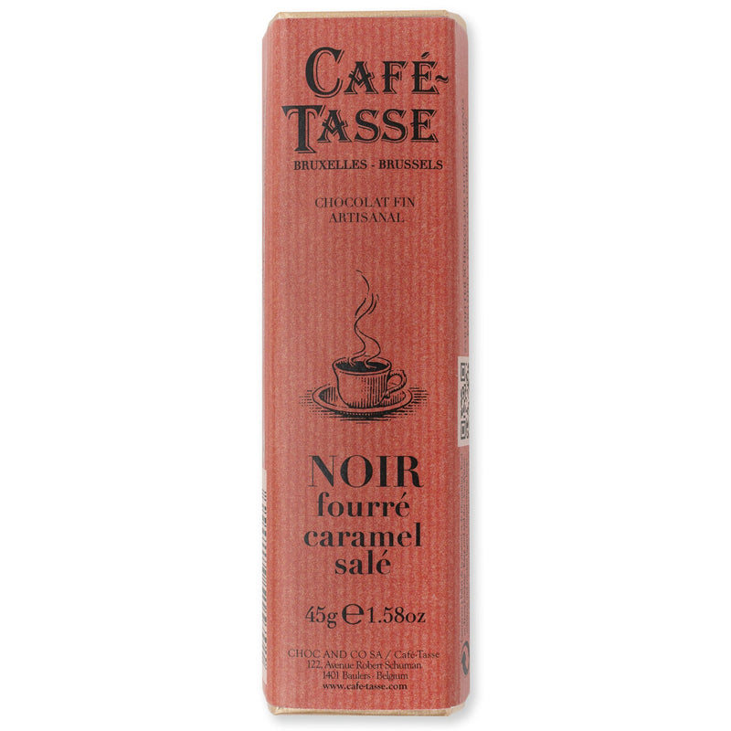 Café-Tasse Noir Caramel Salé tummasuklaa 45g