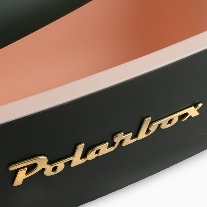 Polarbox kylmälaukku 20l, metsän vihreä kultaisella logolla