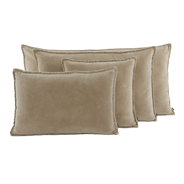 Haomy Manhattan Velvet tyynynpäällinen puuvillasamettia 45*45cm, Lin