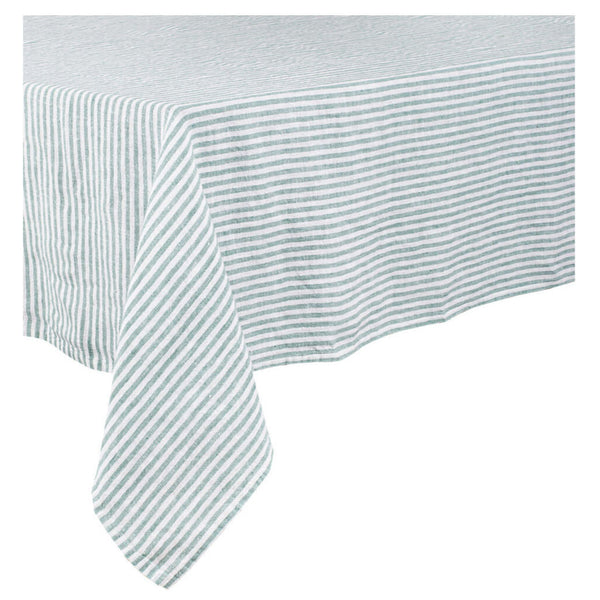 Haomy Vezzani pöytäliina pellavaa 160*250cm, celadon