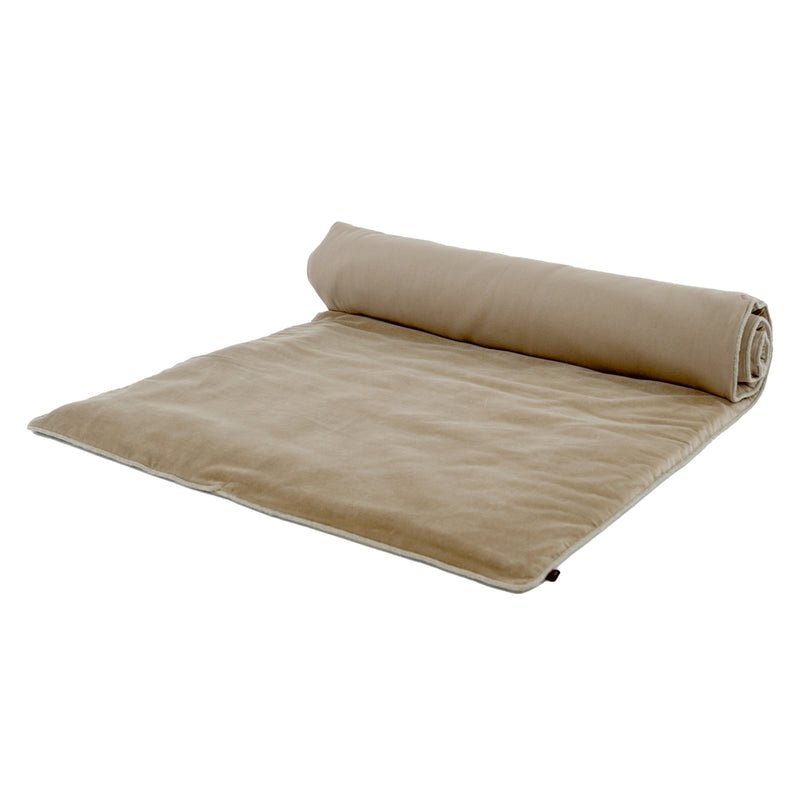 Haomy New Delhi puolipeitto puuvillasamettia 85*200cm, lin