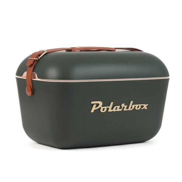 Polarbox kylmälaukku 20l, metsän vihreä kultaisella logolla