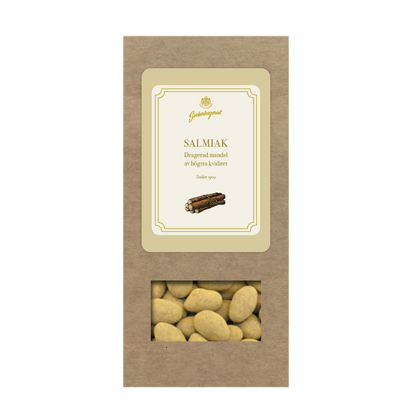 Sockerbageriet salmiakki-suklaa mantelit 150g