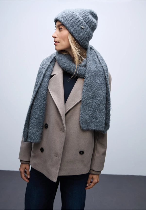 Street One buklee pipo, sininen