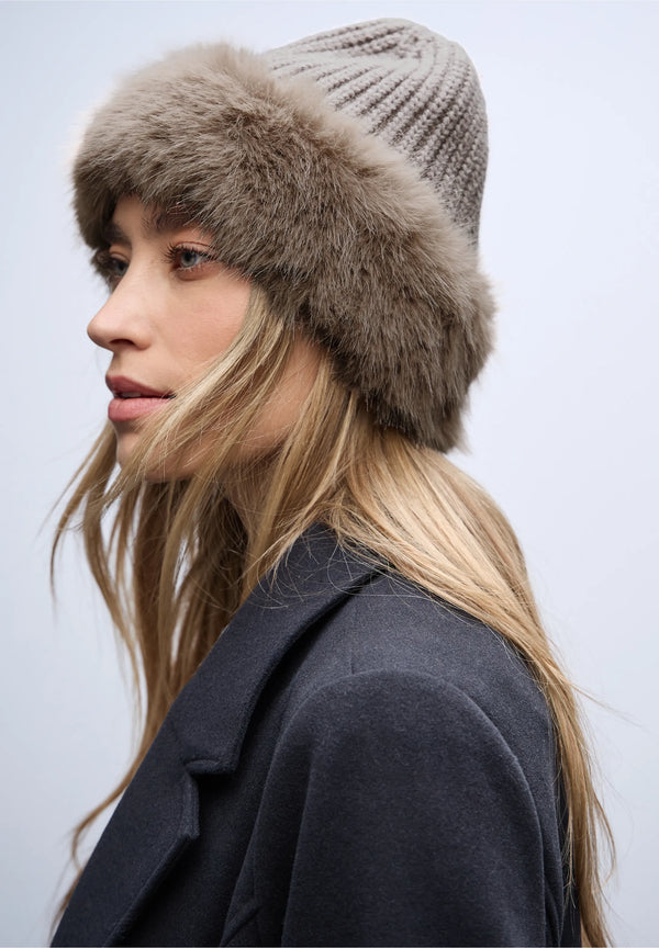 Street One pipo tekoturkiksella, vaaleanruskea