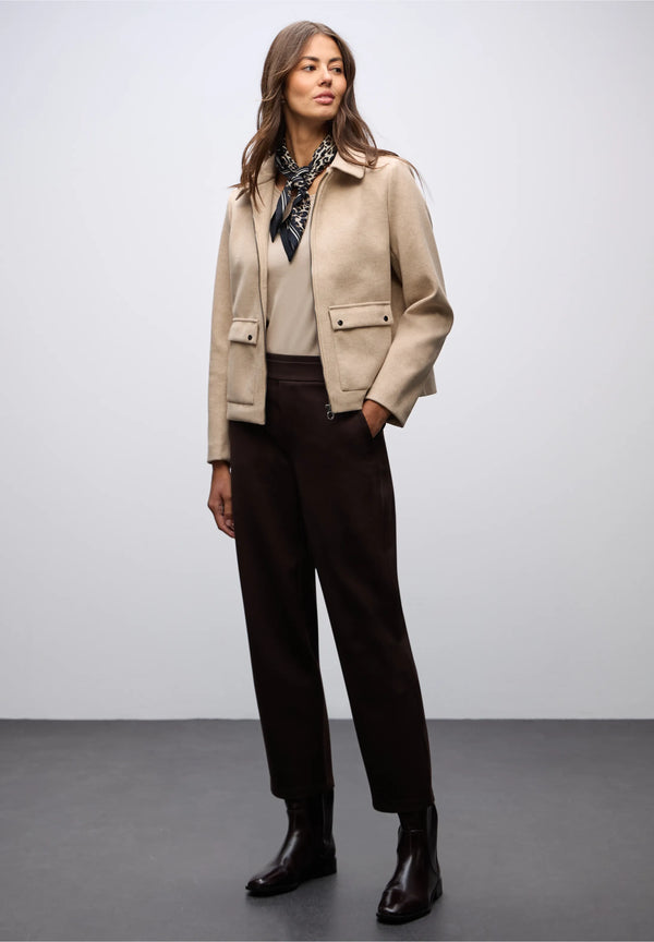 Street One Leo Nicki satiinihuivi, musta