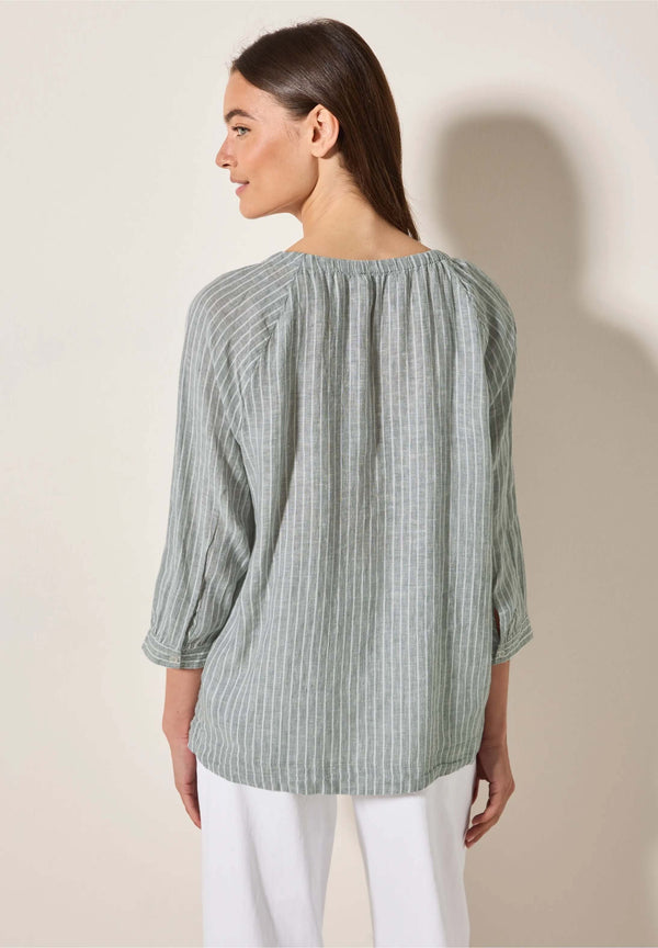 Cecil raglan chambray pellavapaita, vihreä