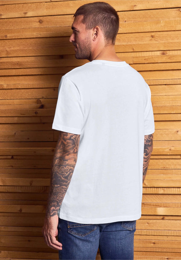 Street One Men basic T-paita, valkoinen