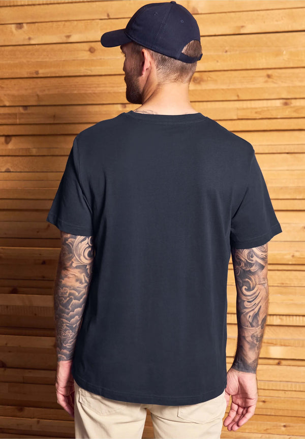 Street One Men basic T-paita, tummansininen