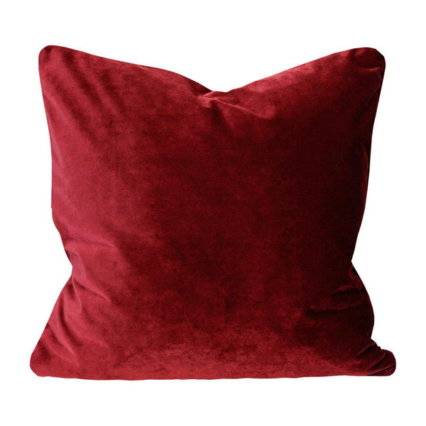 Svanefors Elise tyynynpäällinen samettia 60*60cm, punainen