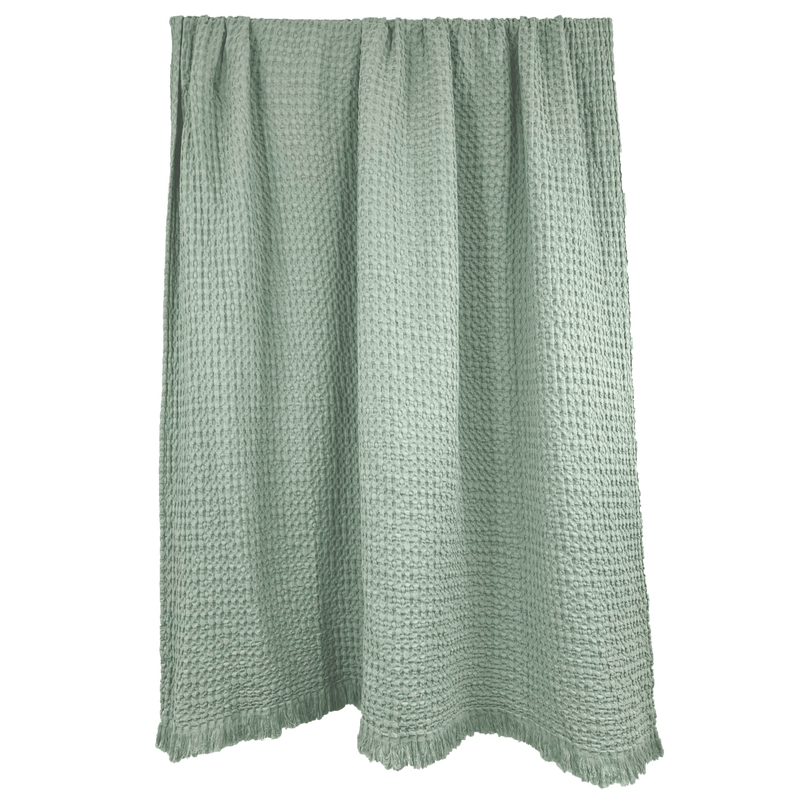 Haomy Tempo torkku-/päiväpeitto 130*200cm, celadon