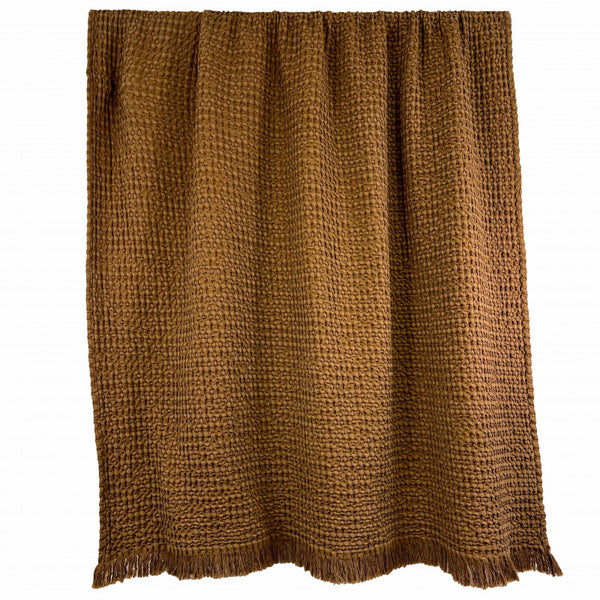 Haomy Tempo torkku-/päiväpeitto 130*200cm, tabac