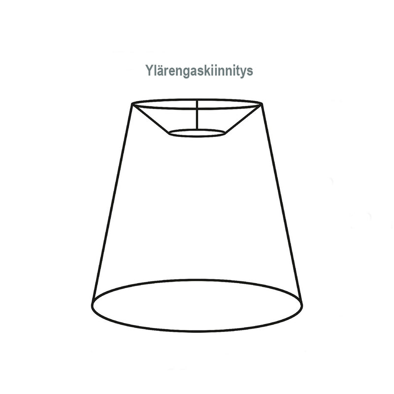 PR Home Siv varjostin 20cm, norsunluun valkoinen