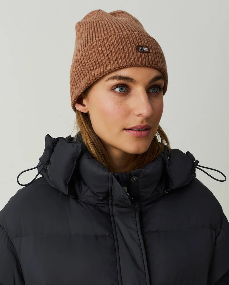 Lexington Stockton joustinneulepipo merinovillasekoitetta, beige