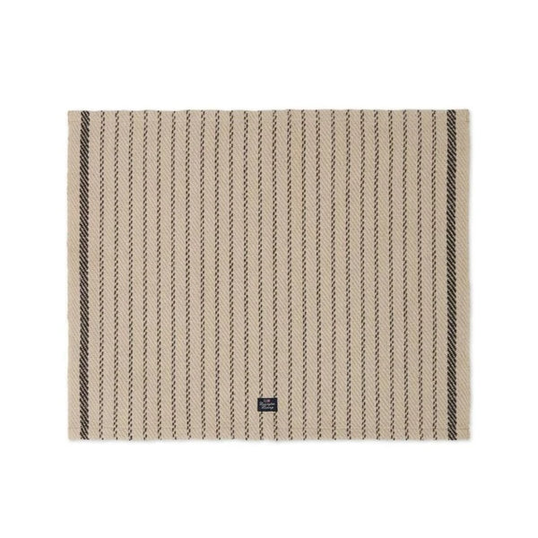 Lexington Placemat Striped Jute 40*50 beige/dark grey