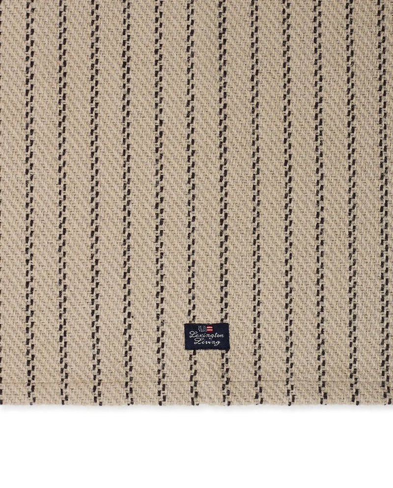 Lexington Placemat Striped Jute 40*50 beige/dark grey