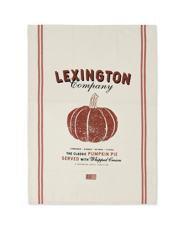 Lexington keittiöpyyhe luomupuuvillaa 50*70cm, kurpitsa painatus