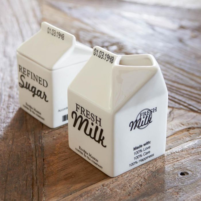 Rivièra Maison Carton Jar Milk