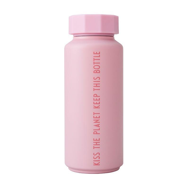 DESIGN LETTERS Thermo Bottle Pink Kiss