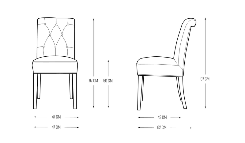 Rivièra Maison Hampton Classic Dining Chair, linen