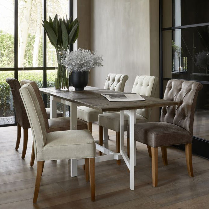 Rivièra Maison Hampton Classic Dining Chair, linen