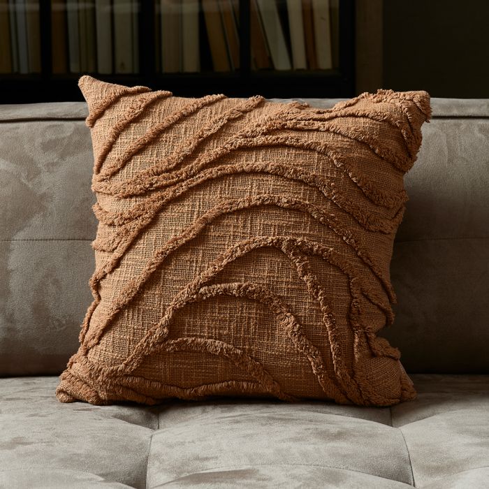 Rivièra Maison Desert Wave Pillow Cover sand 50*50cm