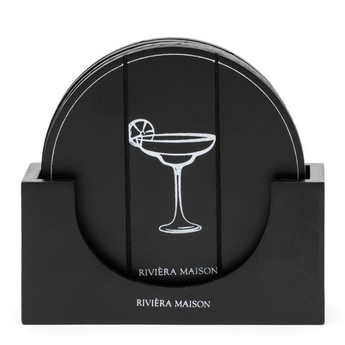Riviera Maison Happy Drinks Coasters 4 kpl
