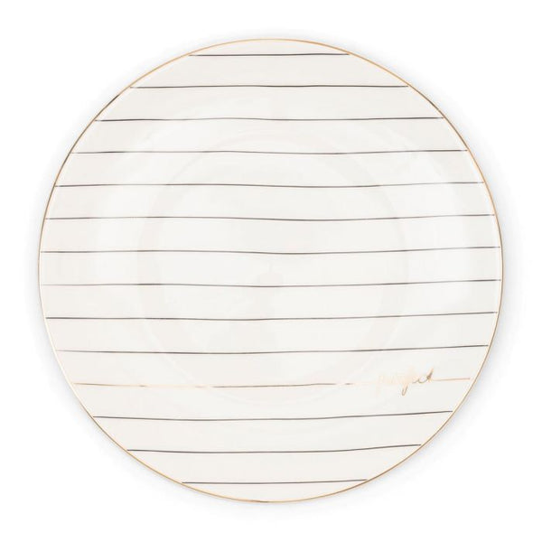 Rivièra Maison Dots & Stripes Perfect Dinner Plate