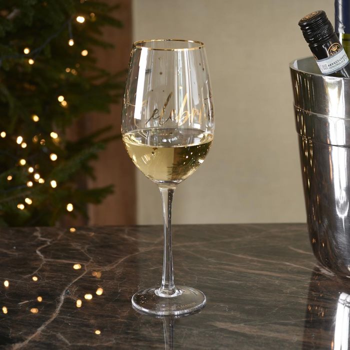Riviera Maison Celebrate Wine Glass