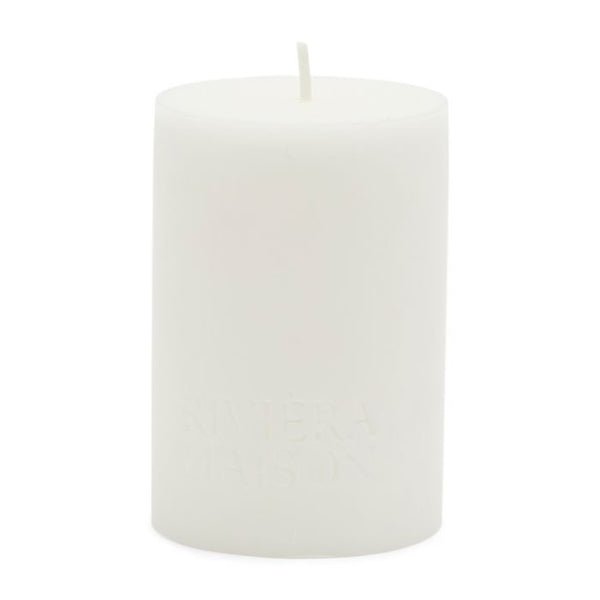 Rivièra Maison Pillar Candle ECO off white 7*10cm