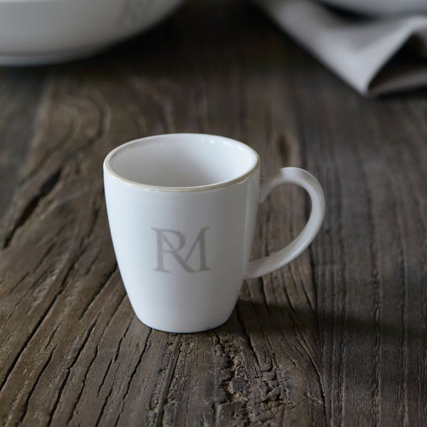 Rivièra Maison monogram espresso mug