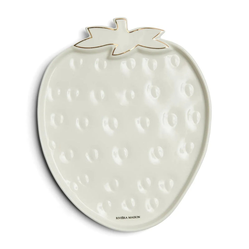 Rivièra Maison Tasty Strawberry Serving Dish