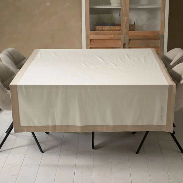 Rivièra Maison Classic Table Cloth 270*150cm, White