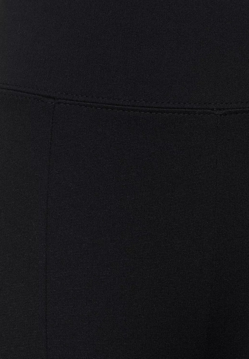 Cecil korkeavyötäröiset trikoohousut/leggings, musta