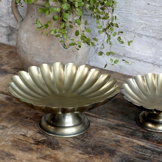 Chic Antique tarjoiluastia metallia 22,5*9,5cm, messinki