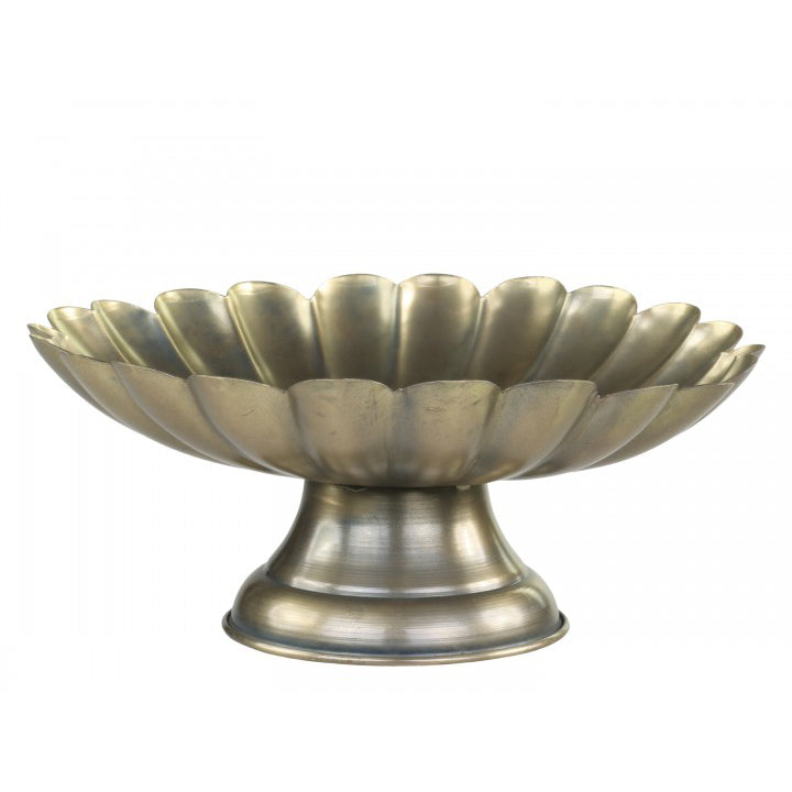 Chic Antique tarjoiluastia metallia 22,5*9,5cm, messinki