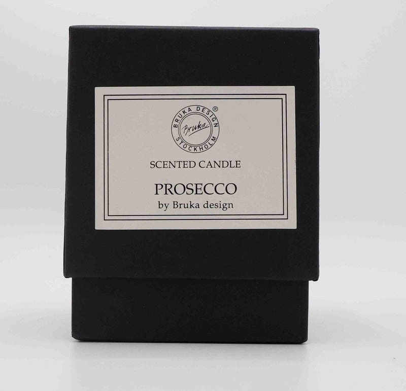 Bruka Design Smoked Prosecco tuoksukynttilä 8*10,5cm