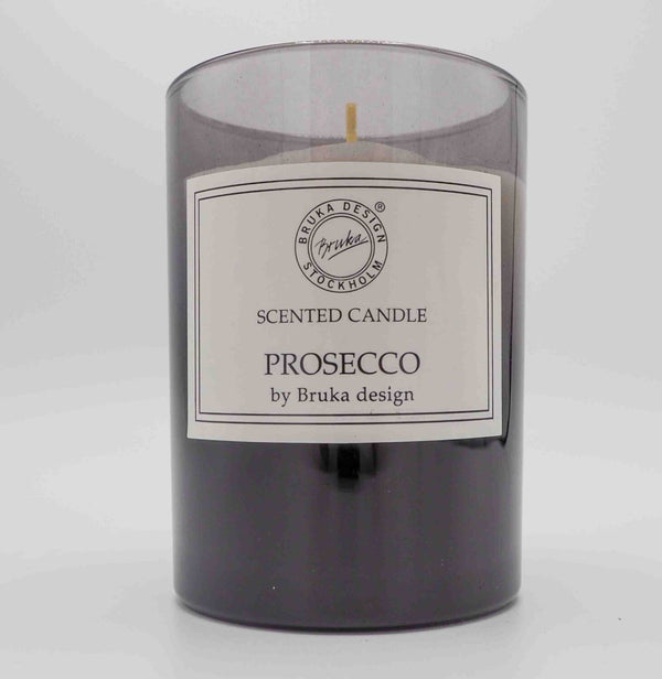 Bruka Design Smoked Prosecco tuoksukynttilä 8*10,5cm